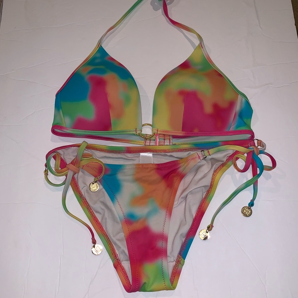 Victoria Secret tie dye string Bikini